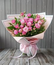 Букет Розовый кустик #REPLACE_PRED# Орудьево