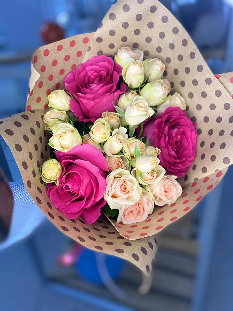 Букет цветов из: Розы в Орудьево