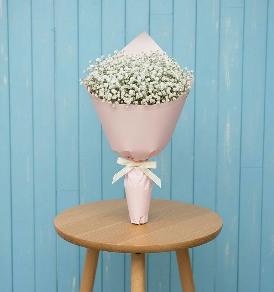 Букет цветов из: Гипсофила в Орудьево