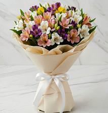 Букет цветов из:  Альстромерии в Орудьево