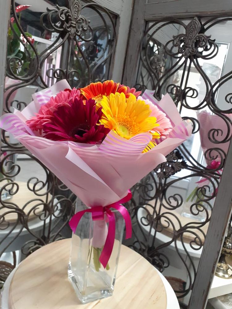 Букет цветов из: Герберы в Орудьево