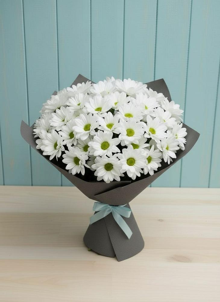 Букет цветов из: Хризантемы в Орудьево