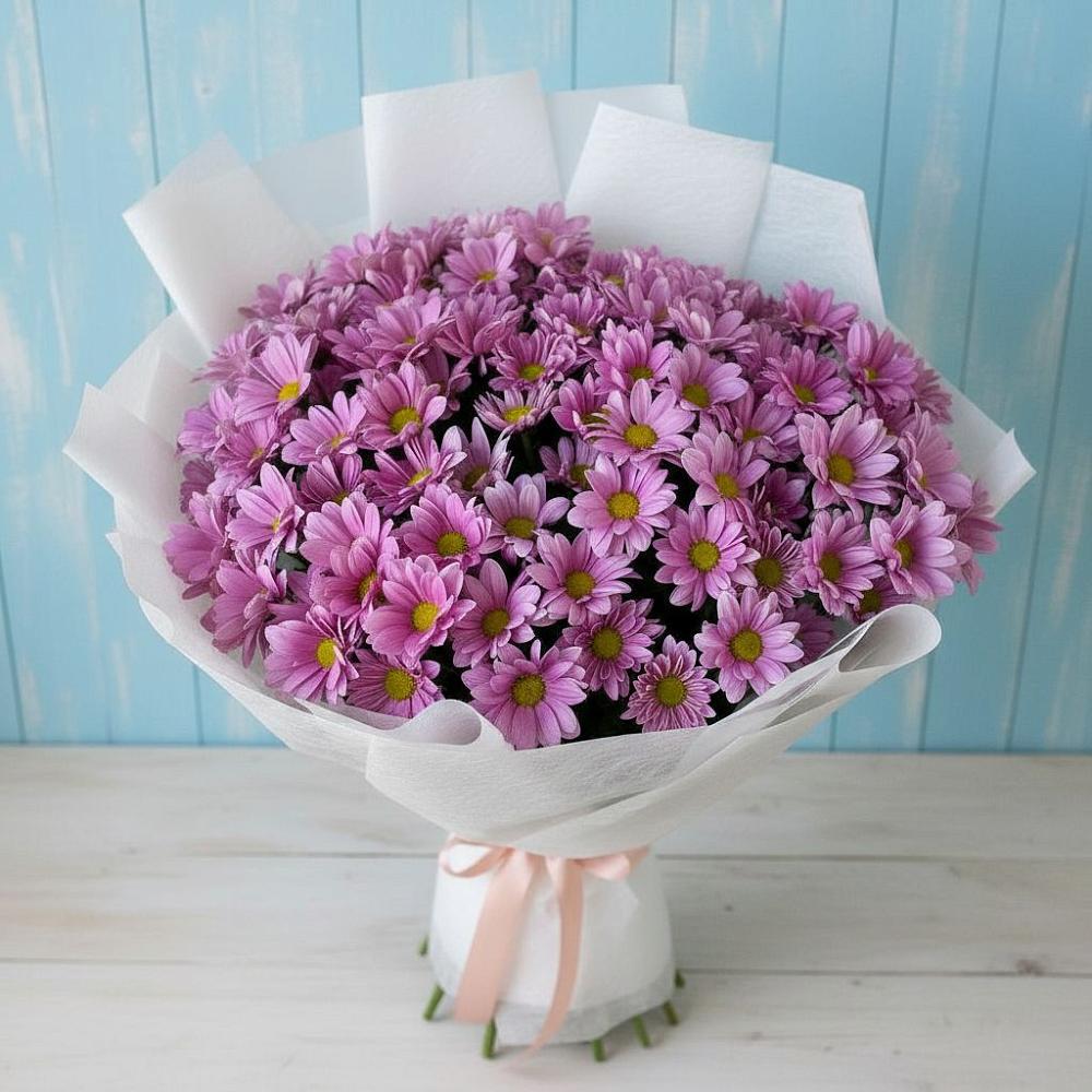 Букет цветов из: Хризантемы в Орудьево