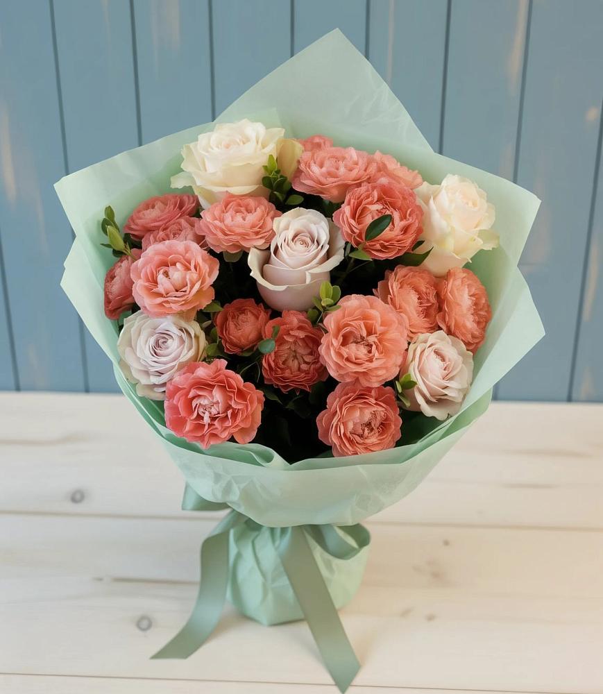 Букет цветов из: Розы в Орудьево