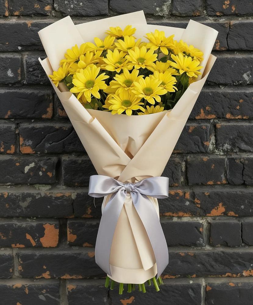 Букет цветов из: Хризантемы в Орудьево