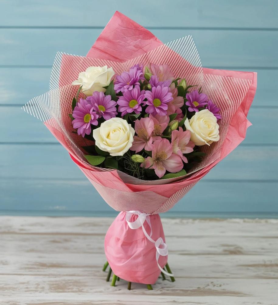 Букет цветов из: Герберы в Орудьево