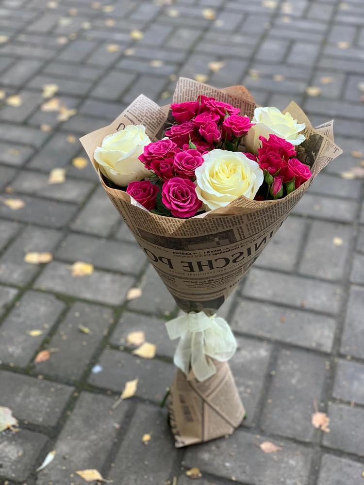 Букет цветов из: Розы в Орудьево