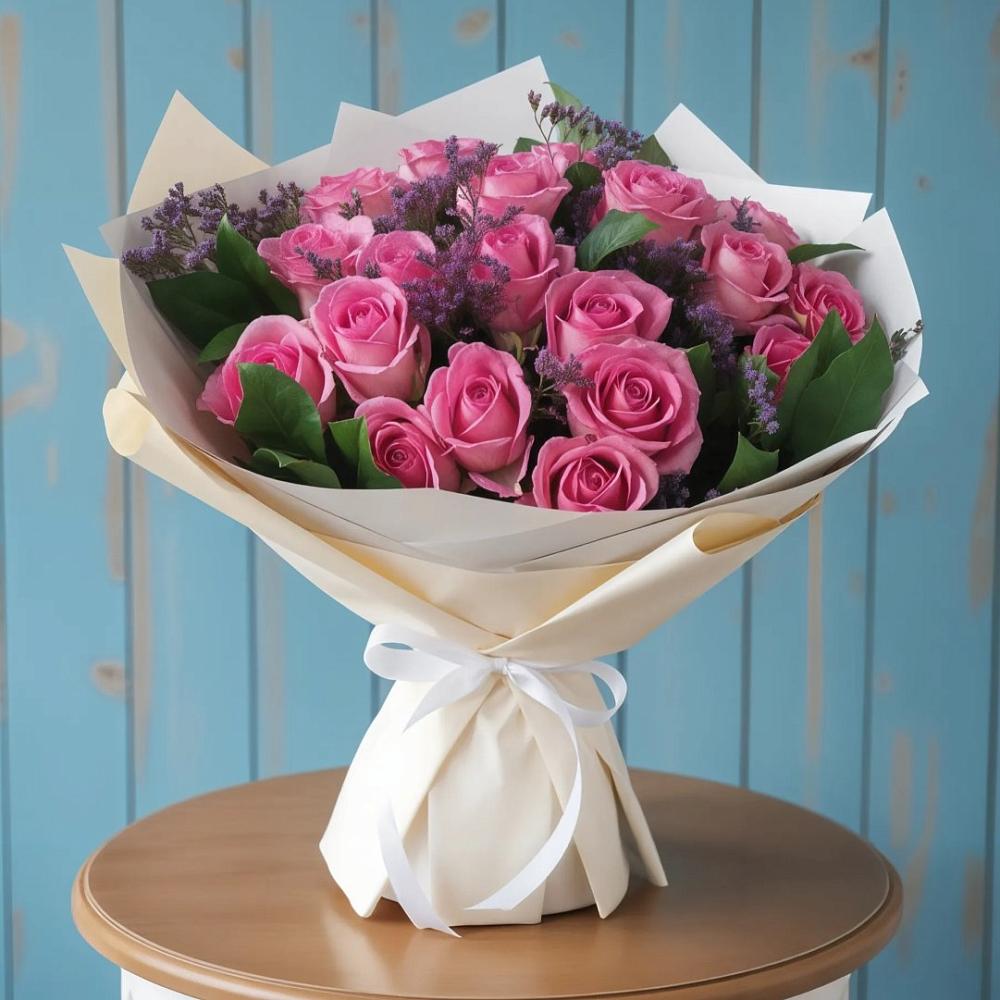 Букет цветов из: Розы в Орудьево