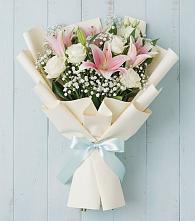 Букет цветов из:  Лилии в Орудьево